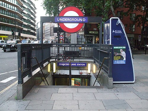 Chancery Lane station